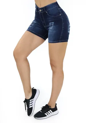 1901 Ripped Short Jean by Scarcha