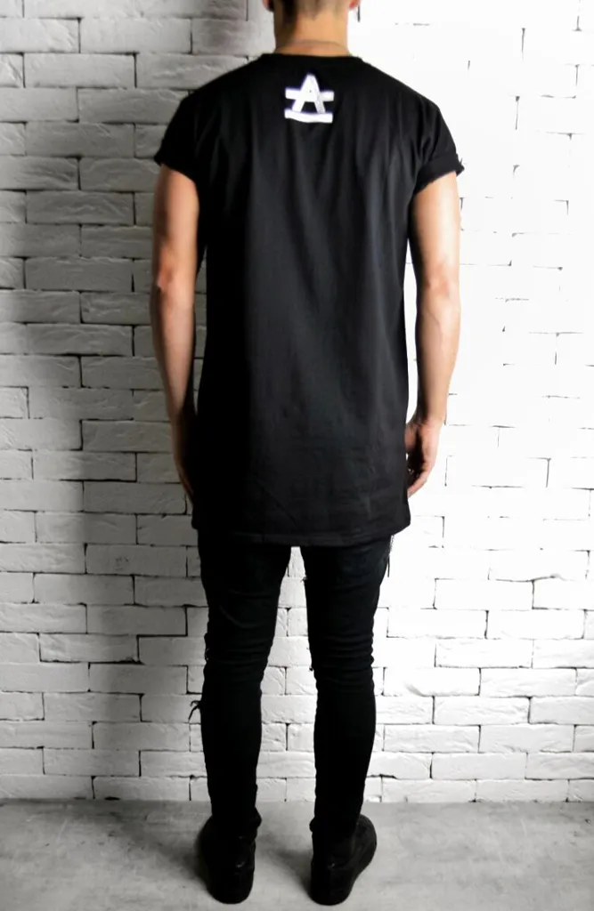 ANONYMOUS Gradient T-Shirt - Black