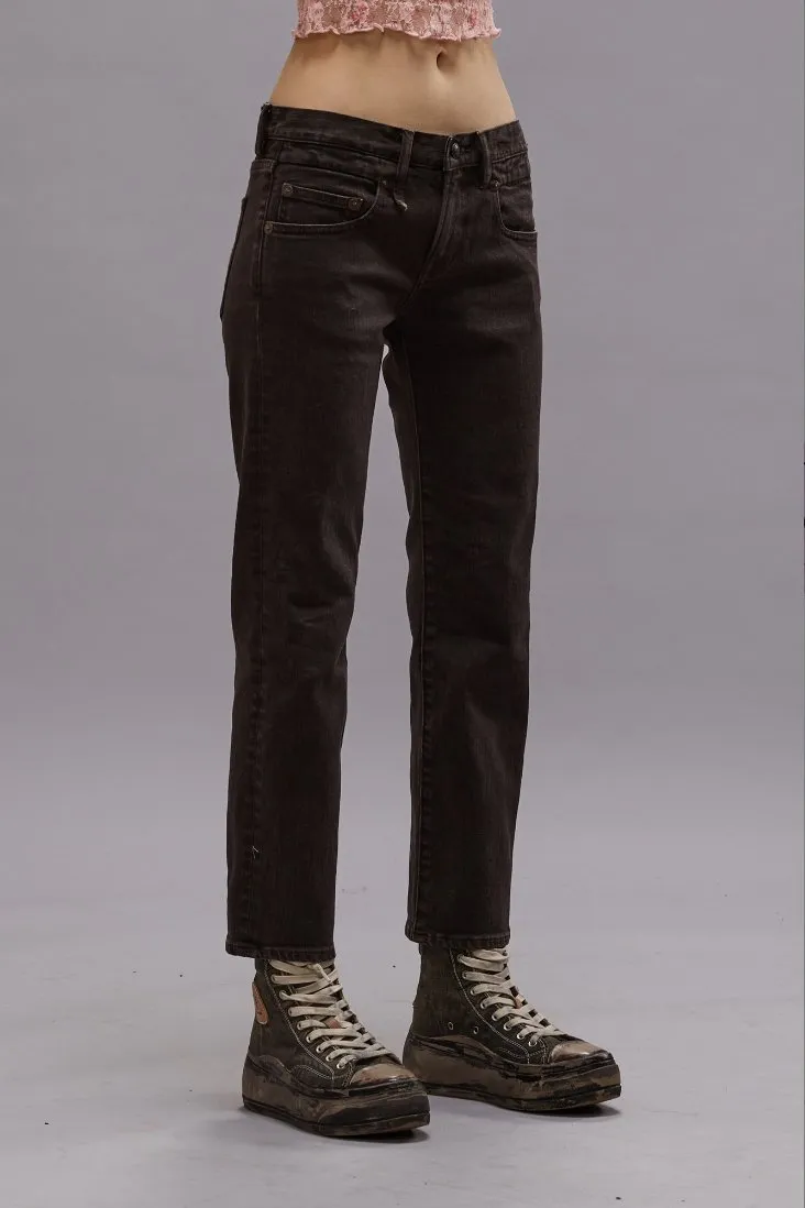 Boy Straight Jean - Chocolate