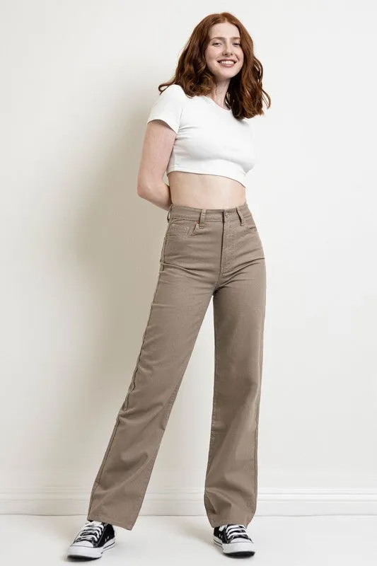 Clean Hustle Boyfriend High Waisted Jeans