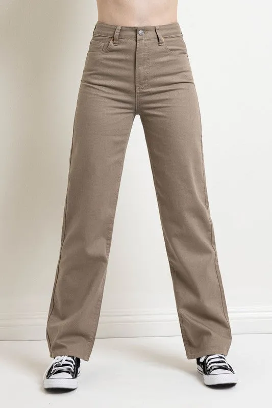 Clean Hustle Boyfriend High Waisted Jeans