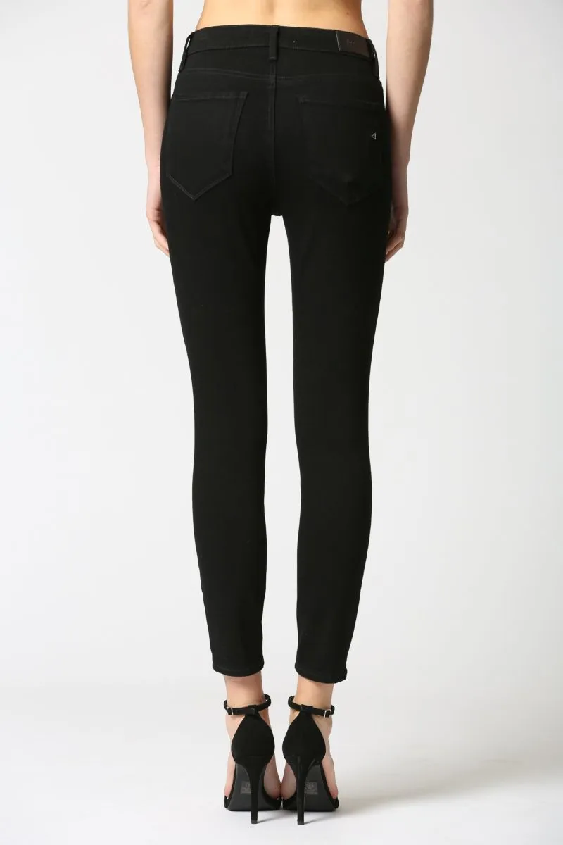 Clean Mid/High Rise Skinny