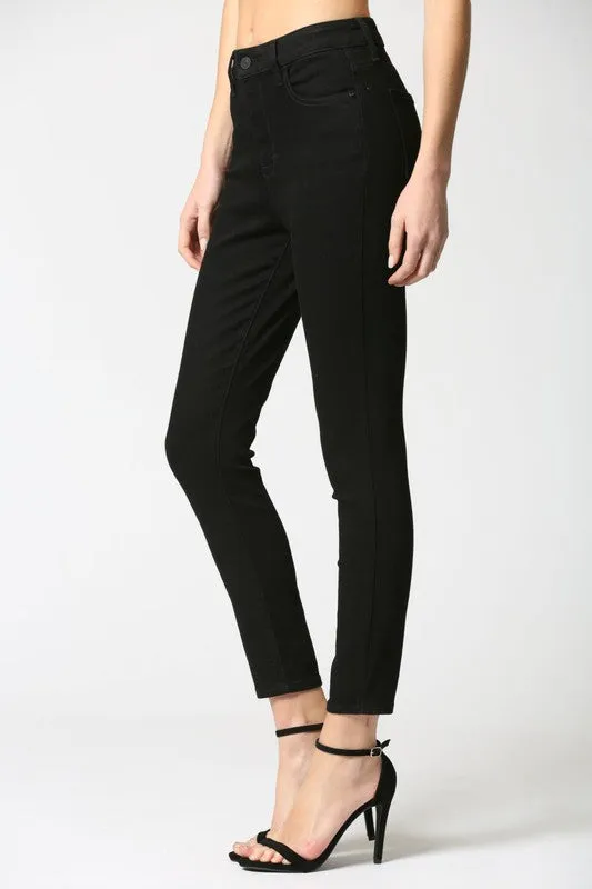 Clean Mid/High Rise Skinny