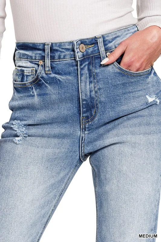Crop High Rise Jean