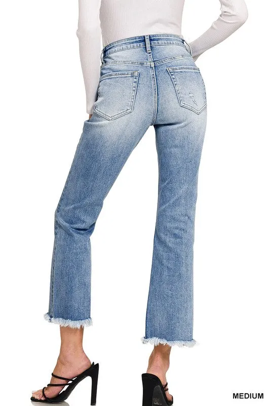 Crop High Rise Jean