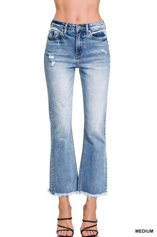 Crop High Rise Jean
