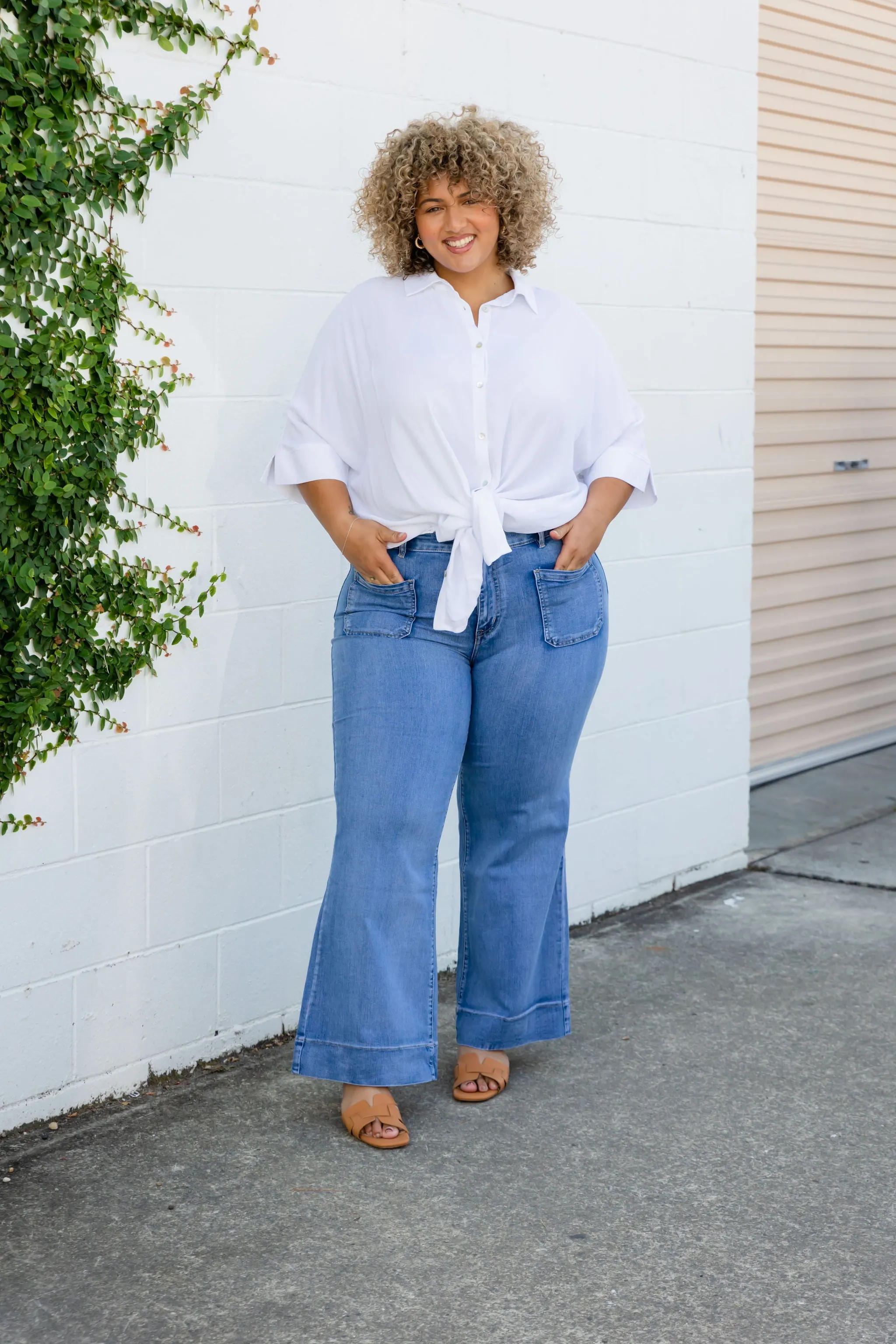 Elton High Waisted Retro Jeans
