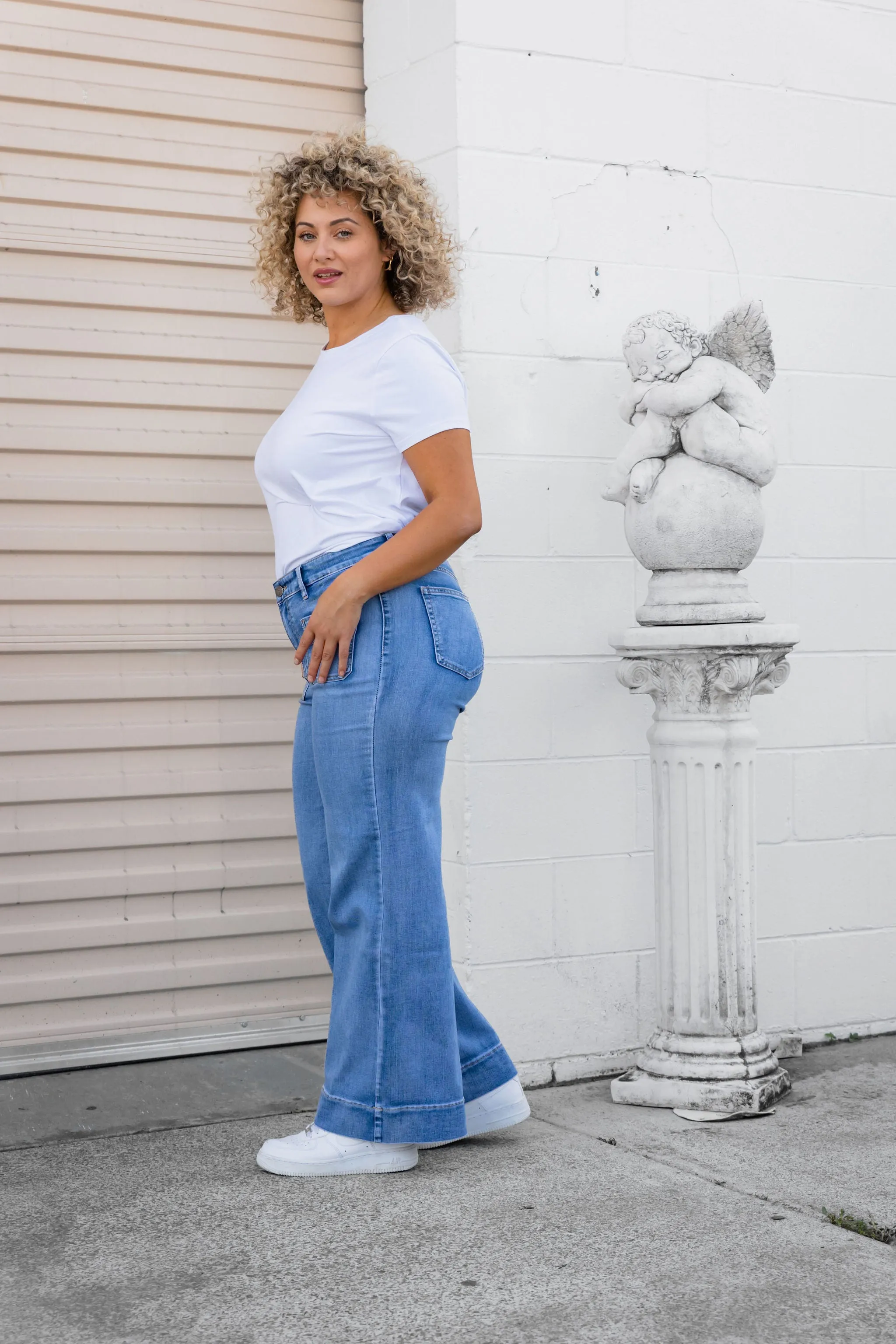 Elton High Waisted Retro Jeans