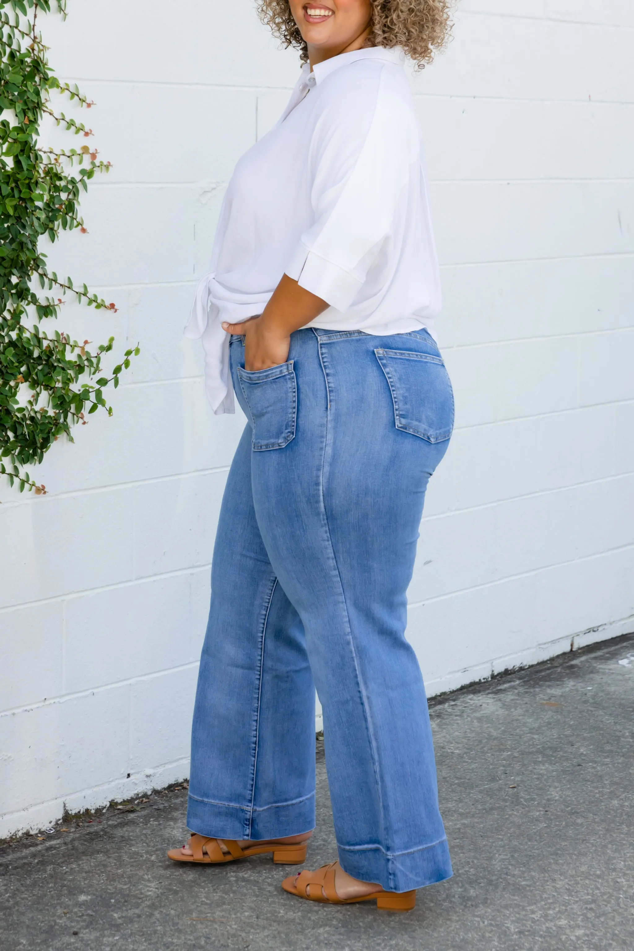 Elton High Waisted Retro Jeans