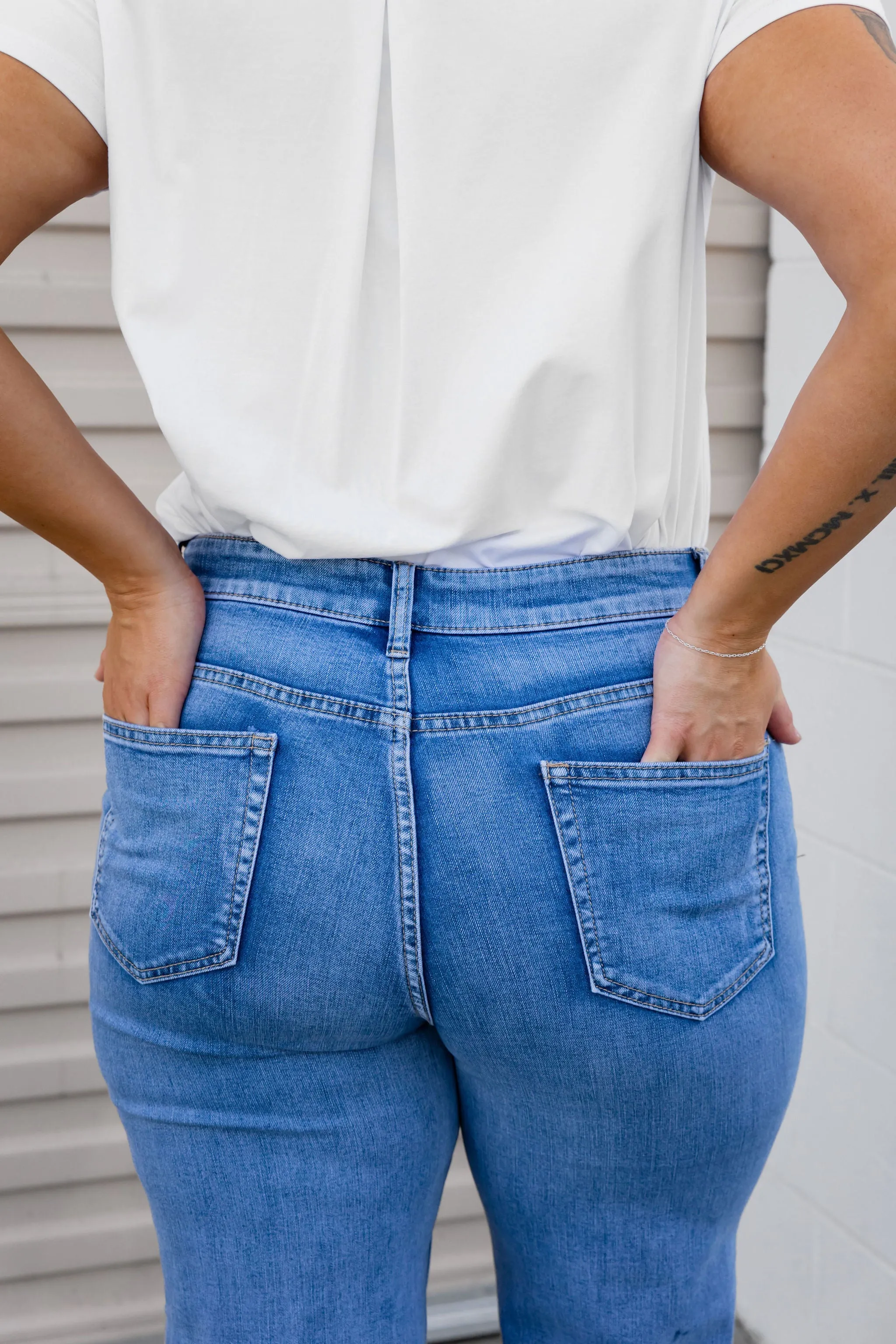 Elton High Waisted Retro Jeans