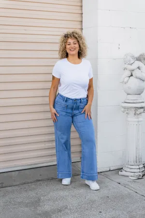 Elton High Waisted Retro Jeans
