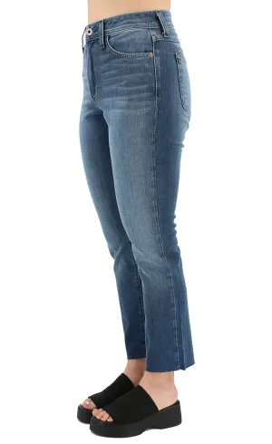 Heather Straight Leg Crop