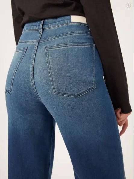 Hepburn Wide Leg Jeans - Vintage Orlena