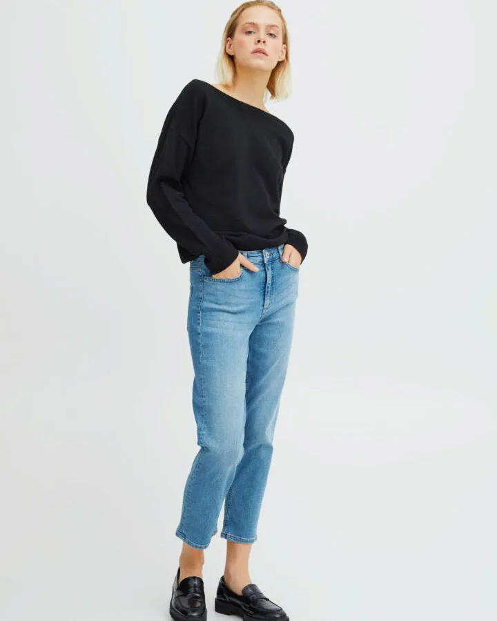 ICHI Light Blue Raven Jeans