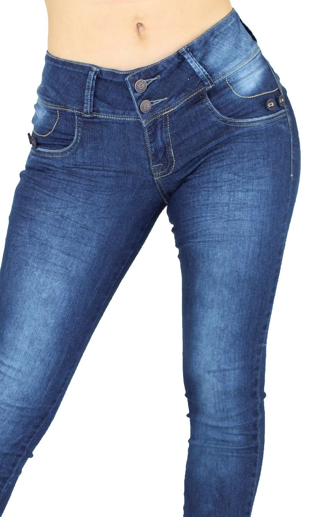 Last One! 18421 Maripily Women's Butt Lifting Skinny Jean