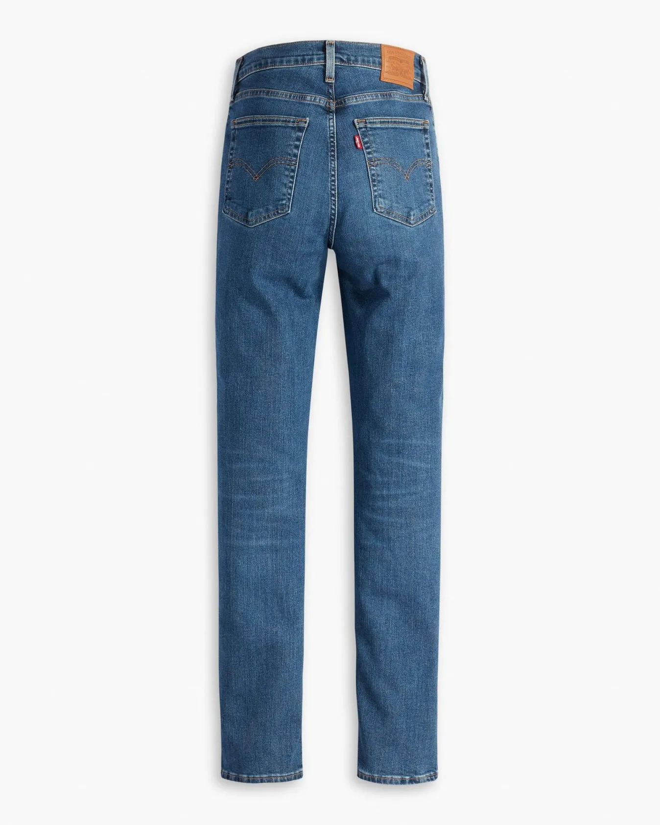 Levi's® Womens 724 High Rise Straight Leg Jeans - Blue Wave Mid