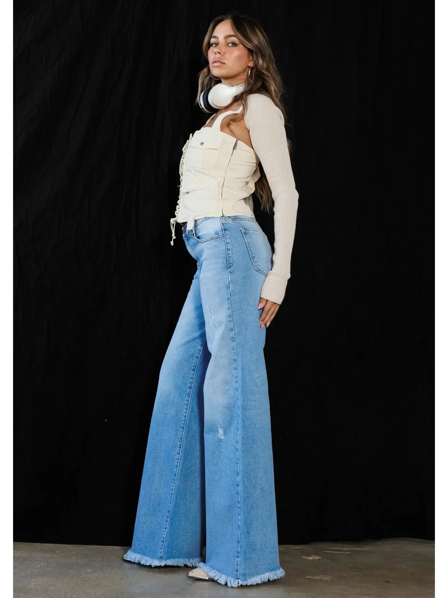 NikkiB wide leg jeans