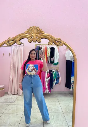 "Issa" High Waisted Denim Jeans