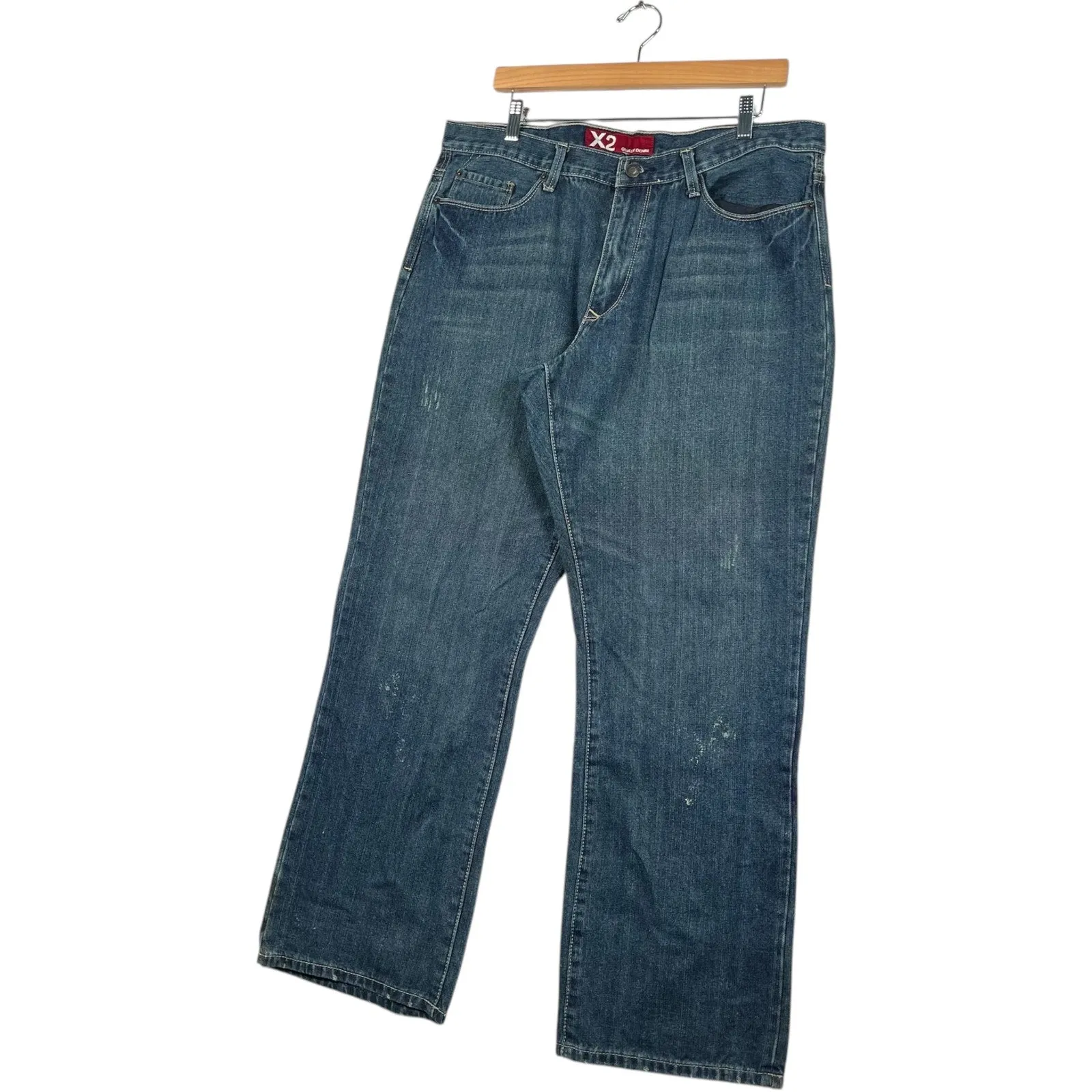 Vintage X2 Low Rise Bootcut Denim Jeans 36 x 32