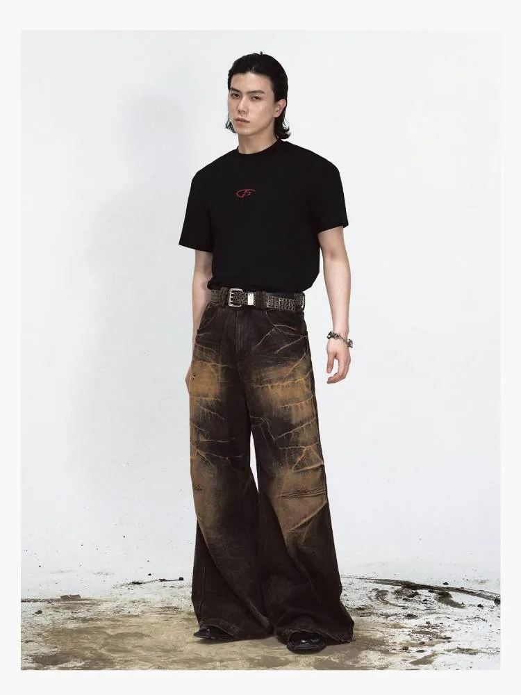 Wide leg jeans【s0000009213】
