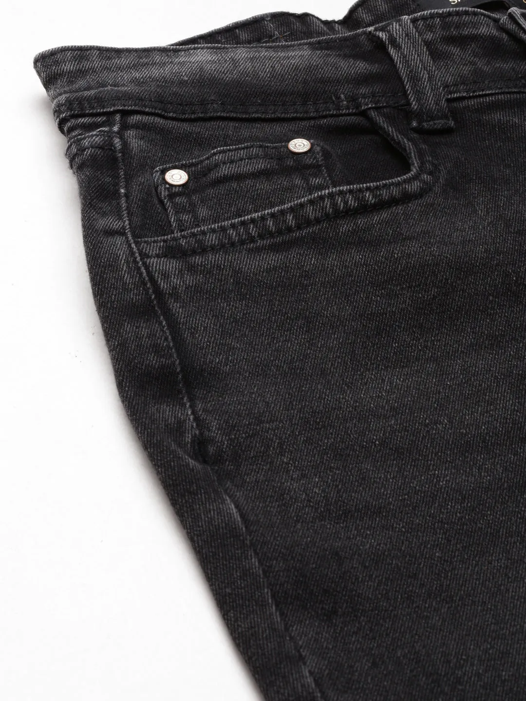 Women Grey Bootcut Light Fade Denim Jeans
