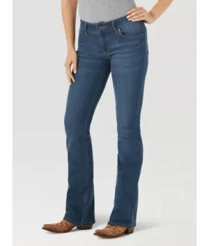 Wrangler Women's Mid Rise Jeans Bootcut - Kora